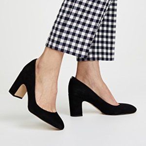 Sam Edelman Junie Black Suede Sz 7.5